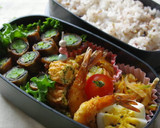 豚肉のいんげん海苔巻き 梅照焼き作り方4写真