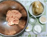 簡単！シャキシャキ蓮根照り焼きつくね作り方1写真