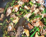 豚バラと春野菜の中華風オイスター炒め作り方6写真