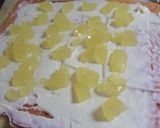 パイナップルロールケーキ作り方12写真