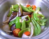 ★夏野菜のあっさりアセロラポン酢炒め★作り方7写真