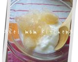 ✿桃のゼリーとヨーグルトでヘルシー朝食✿作り方5写真