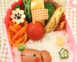 【キャラ弁】プチフランクdeワンちゃん作り方4写真