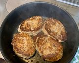 サバ缶バーグのレモン照り焼き作り方7写真