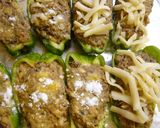 ピーマンのサバカレー詰め弁当作り方3写真