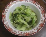 ピーラーで作る☆きゅうりもみ☆作り方6写真