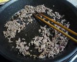 鰻タレ味のそぼろの入った　卵おむすび作り方2写真