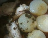 鶏手羽と大根の山椒煮作り方2写真