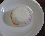 薄切り豚肉でお花のデコカレー作り方7写真