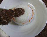 薄切り豚肉でお花のデコカレー作り方8写真