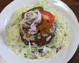 薄切り豚肉でお花のデコカレー作り方9写真
