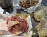 新じゃがと鶏肉の絶品マスタードクリーム煮作り方1写真