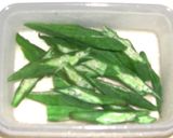 オクラの味醂醤油漬け作り方1写真