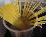サーモンと玉ねぎのスパゲティ作り方5写真