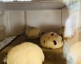 ドライクランベリー丸ぱん♡クリチ入れ込み作り方3写真