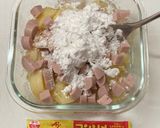 魚肉ソーセージのマッシュポテト焼き作り方3写真