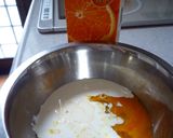 オレンジ風味のフルーティフレンチトースト作り方2写真