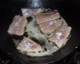 ◆秋刀魚のムニエル ポン酢バターソース◆作り方3写真