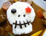 ♪夏野菜でスカル☠☠ฺ☠ฺฺデコカレー♪作り方9写真