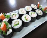 かにかまの細巻き作り方4写真