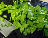簡単にできる保存食☆セロリの佃煮作り方1写真