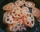蓮根のたらこチーズ炒め☆作り方3写真