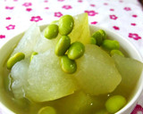 冬瓜と枝豆のトロっと煮　冷やしても美味♪作り方9写真