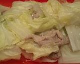 ルクエ de 簡単☆豚白菜の中華蒸し作り方9写真