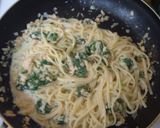 サーモン＆ほうれん草のクリームパスタ作り方6写真