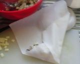 残った「ひじきの煮物」で春巻き~☆作り方3写真