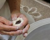 お盆に　茹でまんじゅう作り方6写真