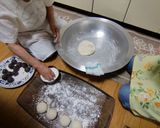 お盆に　茹でまんじゅう作り方9写真