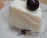 水切りヨーグルトのレアチーズケーキ風^^作り方6写真