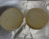 日曜の朝に☆目玉焼きサンドのマフィン作り方3写真