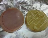 日曜の朝に☆目玉焼きサンドのマフィン作り方4写真