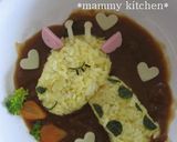 きりんさんのデコカレー作り方4写真