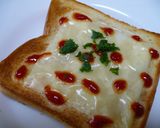 朝食に❤簡単ピザトースト作り方6写真