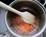 ミョウガの甘酢煮と梅干の寿司飯作り方4写真