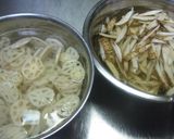割り下de！牛肉＊ごぼう＊れんこん柳川風作り方2写真