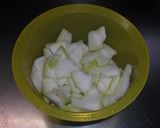 冬瓜と豚肉のピリ辛☆中華春雨あんかけ作り方1写真