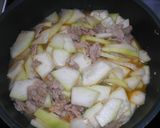 冬瓜と豚肉のピリ辛☆中華春雨あんかけ作り方5写真