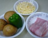 簡単♪ポテトピザ★作り方1写真