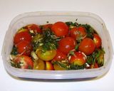 ひんやりトマトの麺つゆづけ作り方5写真