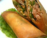 3つの食感！オクラと山芋の春巻き♪作り方10写真