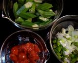 ■ビンディマサラ■オクラのカレー■作り方1写真