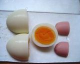 デコカレー✿ひつじさん親子のお昼寝✿作り方4写真