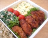 チキンナゲット弁当作り方8写真