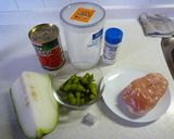 鶏ととうがんのトマト煮作り方1写真