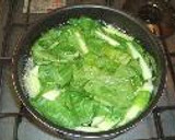 しろ菜としめじの京風煮ひたし作り方4写真