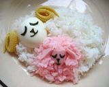 デコカレー✿ひつじさん親子のお昼寝✿作り方8写真